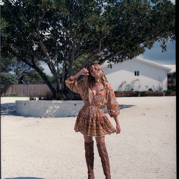 Spell Seashell Mini Skirt - Picture 3 of 16